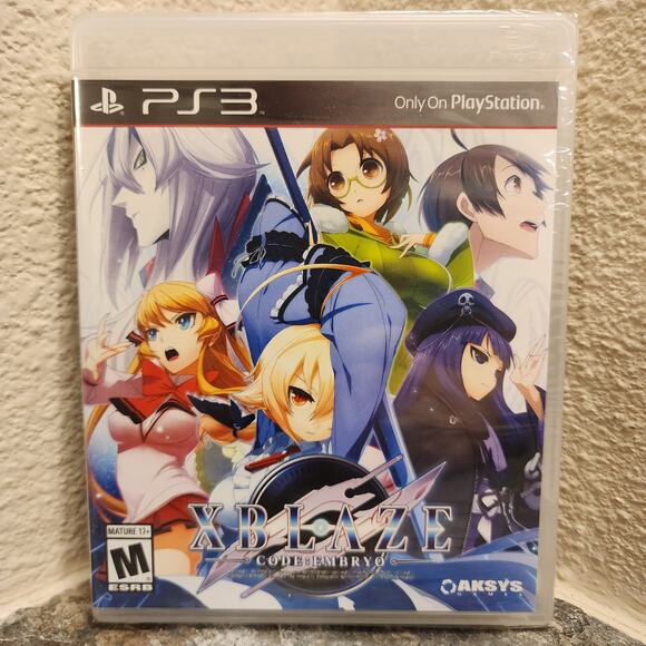 Game - XBlaze Code: Embryo (NEW) - PS3 - Picture 1 of 4